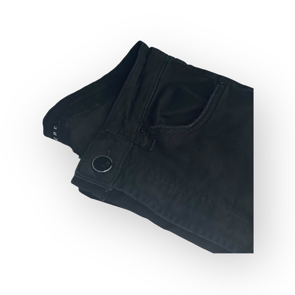 Monfrere 𖤐 Greyson Distressed Japanese Denim Skinny Jeans 𖤐 Black Noir 𖤐 30 - Picture 10 of 16